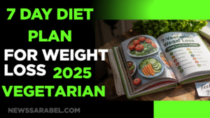 7 day diet plan for weight loss 2025 vegetarian