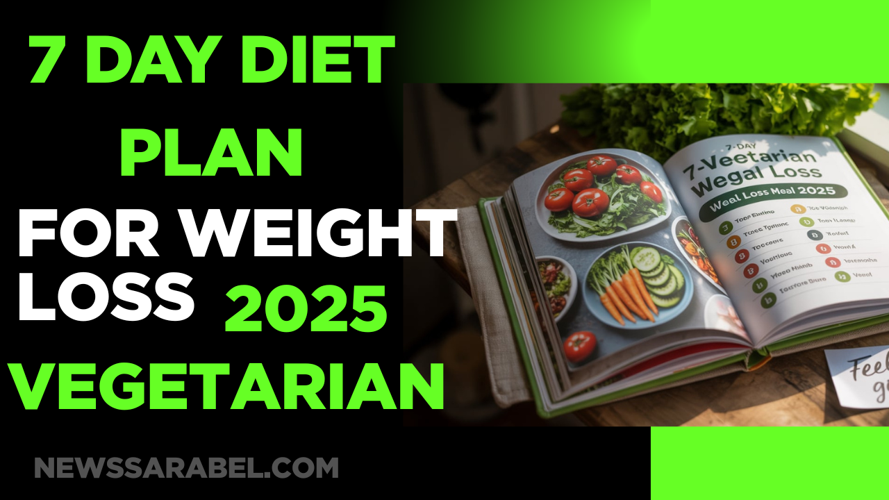 7 day diet plan for weight loss 2025 vegetarian